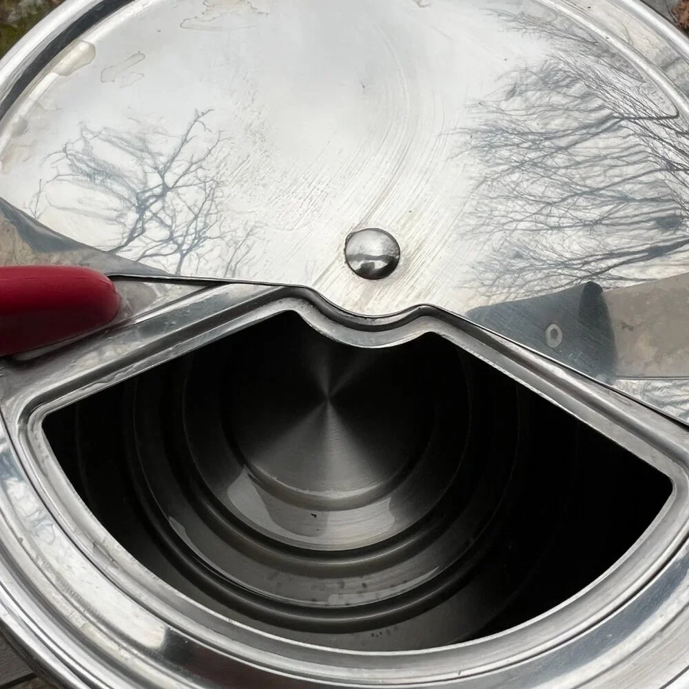 Michael Graves Design Easy-Fill 2.5qt Stainless Whistler Tea Kettle Pot - Picture 4 of 13